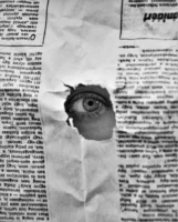 A mysterious eye peering through - Credits: pexels