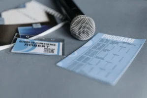 Close-up of a microphone, name - Credits: pexels