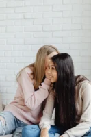 Two teenage girls in casual - Credits: pexels