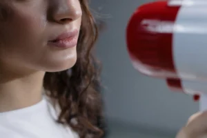 Close-up of a woman speaking - Credits: pexels