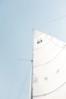 Minimalist view of a sailboat's - Credits: pexels