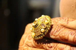 Close-up of a luxurious gold - Credits: pexels