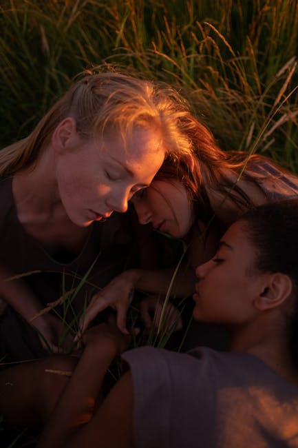 Three diverse women resting peacefully - Credits: pexels