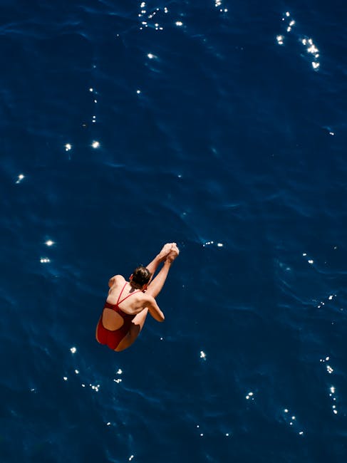 Aerial shot of a female - Credits: pexels