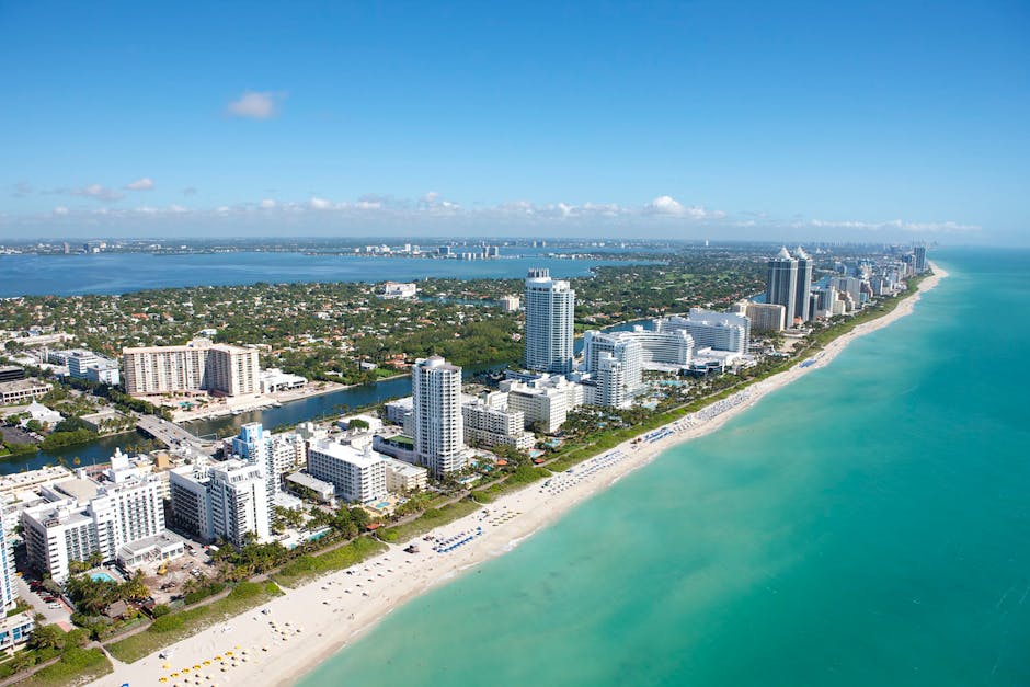 Stunning aerial view of Miami - Credits: pexels