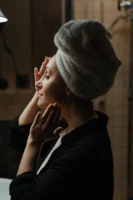 A woman indulges in a - Credits: pexels