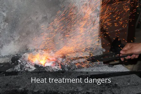Heat treatment dangers